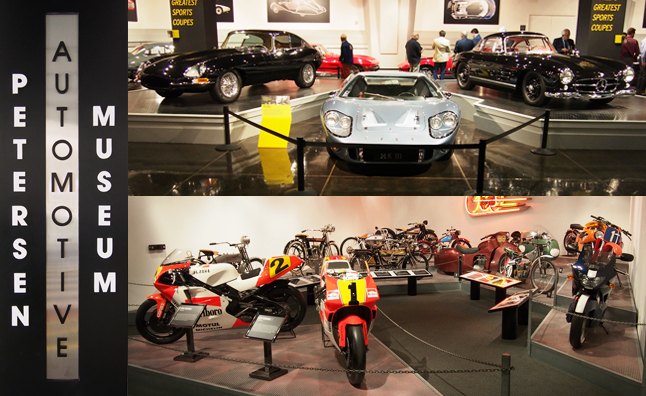 visiting the petersen automotive museum mega gallery