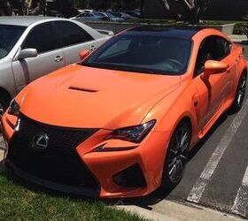 Lexus RC F Solar Flare Looks Stunning in Real Life