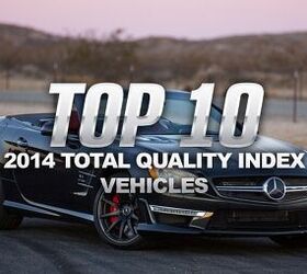 Top 10 2014 Total Quality Index Vehicles