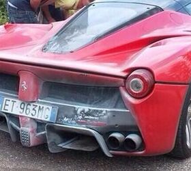LaFerrari Rumored to Have Caught Fire in Italy