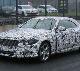 Mercedes C-Class Convertible Spied With Heavy Camo