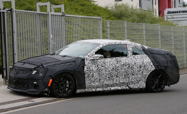 Cadillac ATS-V Coupe Spied Testing in Germany