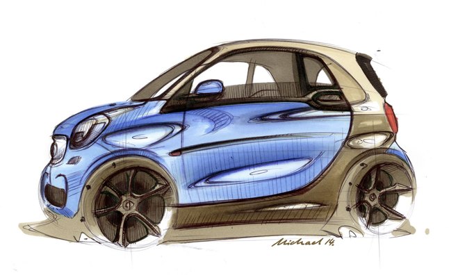 2015 Smart Fortwo Sketches Released