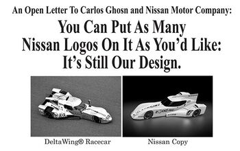 Nissan Targeted in New Deltawing Ads Amid Lawsuit