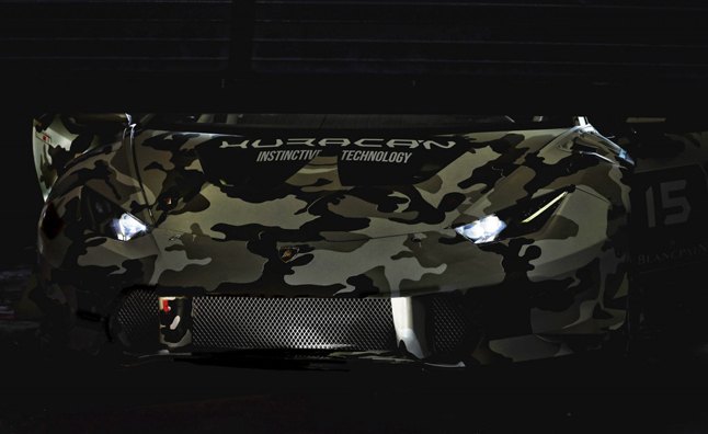 Lamborghini Huracan Super Trofeo Race Car Teased