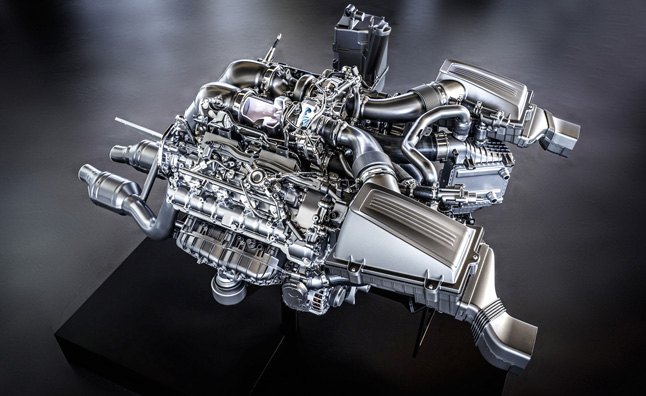 Mercedes AMG GT Engine Revealed in Detail