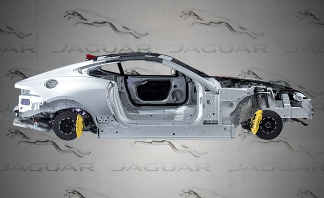 Infographic: Jaguar F-Type Coupe Aluminum Structure