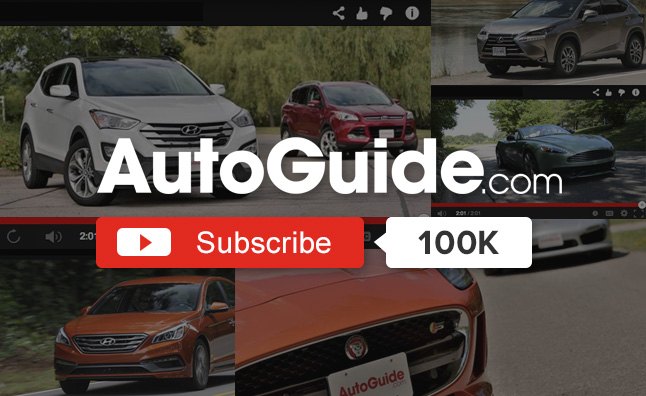 autoguide youtube channel passes 100 000 subscribers