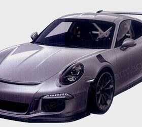 2015 Porsche 911 GT3 RS Revealed in Patent Filing