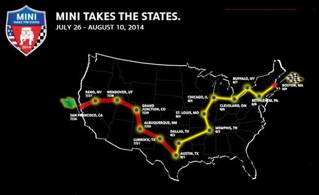 Join Us for MINI Takes the States
