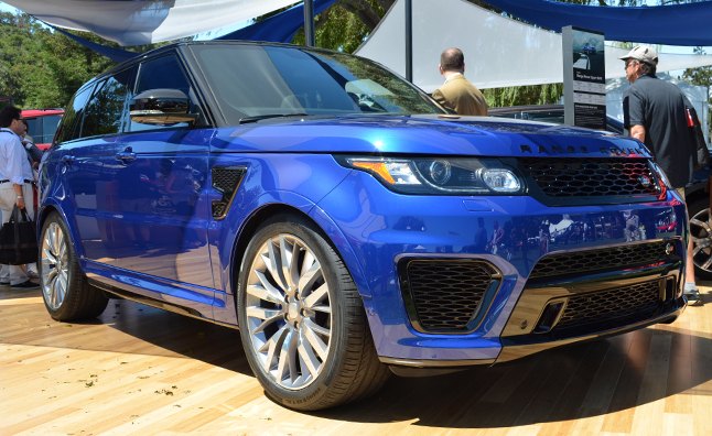 Range Rover Sport SVR Looks Reservedly Rambunctious on The Quail