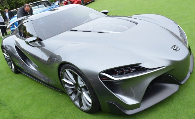 Toyota FT-1 Concept Grays Out Pebble Beach Concept Lawn