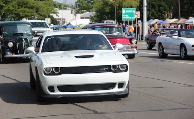 Hellcats Roar at the Woodward Dream Cruise