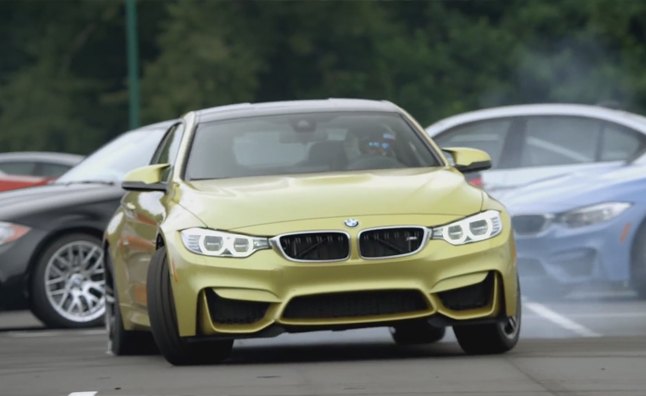 BMW M4 Gets Initiated in New Drift Video