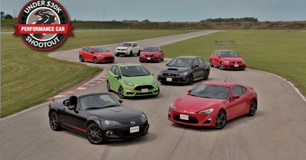 AutoGuide Under $30,000 Performance Car Shootout – Part Two: Track Test ...