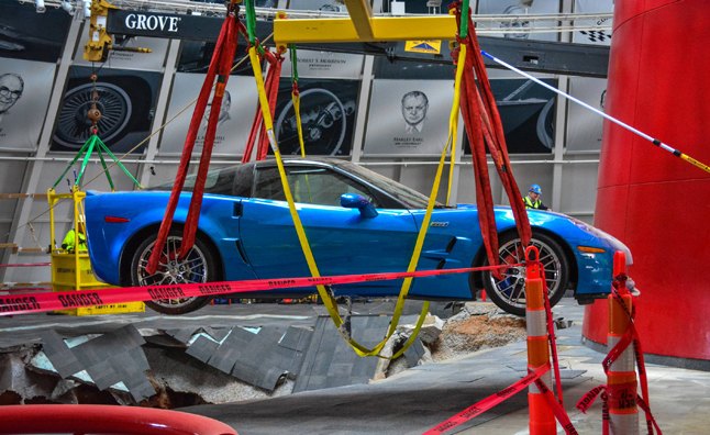 Three Museum Sinkhole Chevy Corvettes to Be Restored