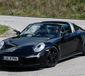 Porsche 911 Targa Spied With 992-Style Facelift