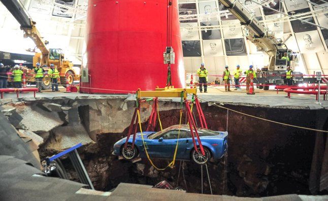Chevrolet Museum Decides to Completely Fill Sinkhole