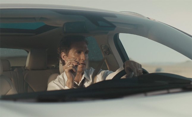Lincoln Debuts Ads Starring Matthew McConaughey