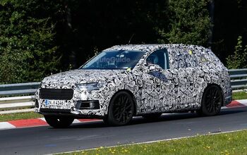 Audi Q7 Plug-in Hybrid Spied on the Nrburgring