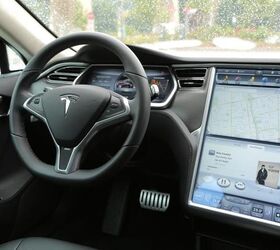 Tesla Model S Update Adds Traffic-Based Nav, More