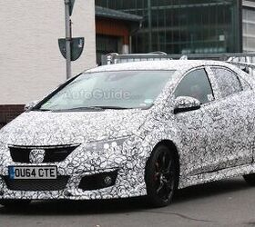 Honda Civic Type R Spotted Testing in Spy Photos