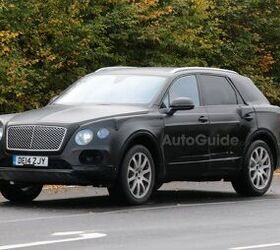 Bentley SUV Creeps Closer to Production in Spy Photos