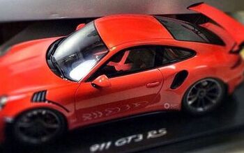 Porsche 911 GT3 RS Scale Model Leaked Again