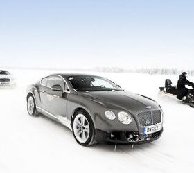 Bentley Continental GT3-R Joins 'Power on Ice'