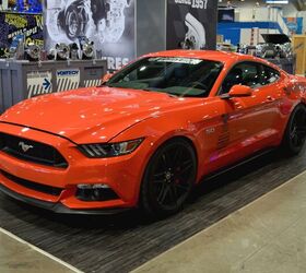Vortech Supercharged Mustang Drops Covers at SEMA