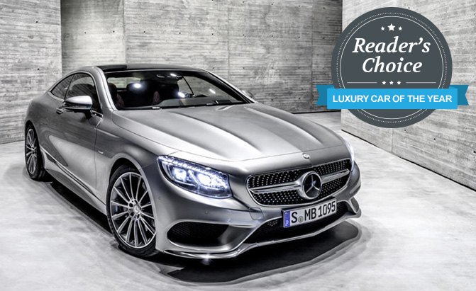 Mercedes S-Class Coupe Wins 2015 AutoGuide.com Reader's Choice Luxury Car of the Year Award