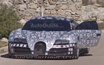 Bugatti Chiron Hybrid Supercar Spied Testing