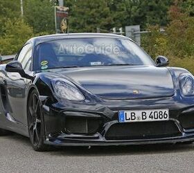 Porsche Cayman GT4 Spotted Testing Again