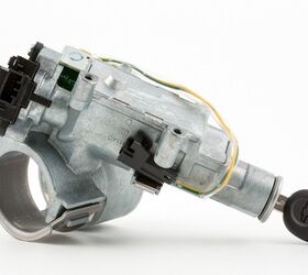 An ignition and start switch assembly. (Photo by John F. Martin for General Motors)