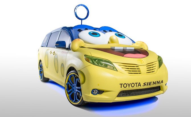 Toyota Brings SpongeBob Sienna to LA Auto Show