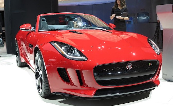 jaguar f type gains awd manual transmission