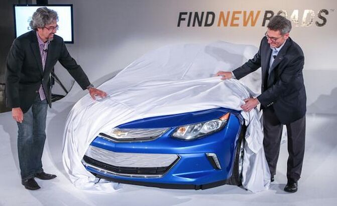 2016 Chevy Volt Teaser Reveals New Styling