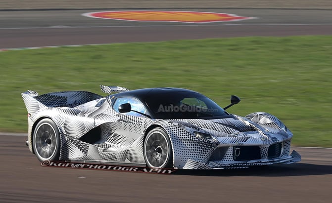 LaFerrari XX Prototype Spied With Radical Styling