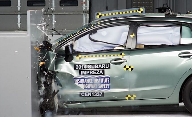 2015 Subaru Impreza Named IIHS Top Safety Pick Plus