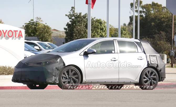 Scion IM Spied Testing With Dulled Style