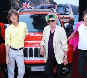 Jeep Renegade Signed by The Rolling Stones to Be Auctioned for Charity