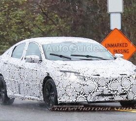 2016 Honda Civic Spied Testing Once Again