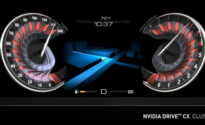 nvidia unveils automotive chipsets for in car displays and autonomous driving