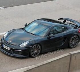 Porsche Cayman GT4 Revealed in Spy Photos