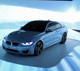 BMW M4 Concept Showcases OLED, Laser Lighting at CES