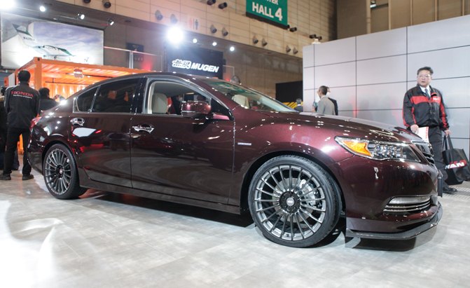 mugen tuned acura rlx debuts at tokyo auto salon