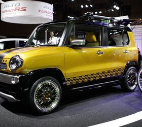Suzuki Hustler is Strangely Stylish in Black and Yellow