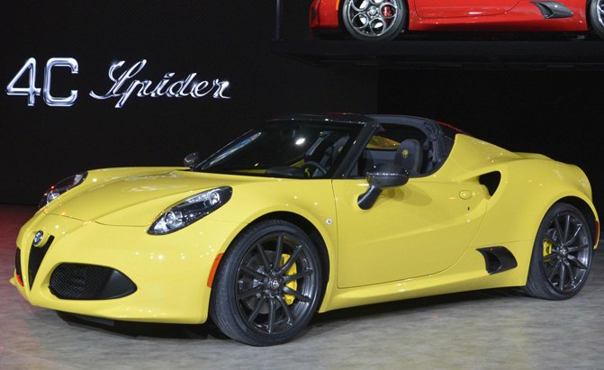 Alfa Romeo 4C Spider Arrives in America | AutoGuide.com