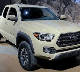 2016 Toyota Tacoma Bows With New Powertrains in Detroit