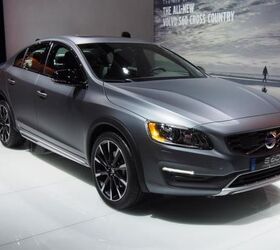 Volvo S60 Cross Country Gets Jacked Up in Detroit